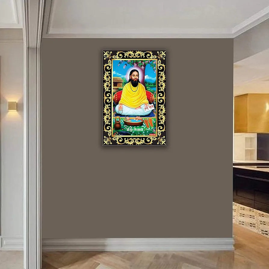 Rangoli MDF Wall Stick Decorative Panel 12x18 Wall Art P-1 Design-13