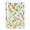 Divine Casa Pure Cotton Printed Single Dohar 120 GSM Soft & Lightweight Throw Blanket Colour Water Blue