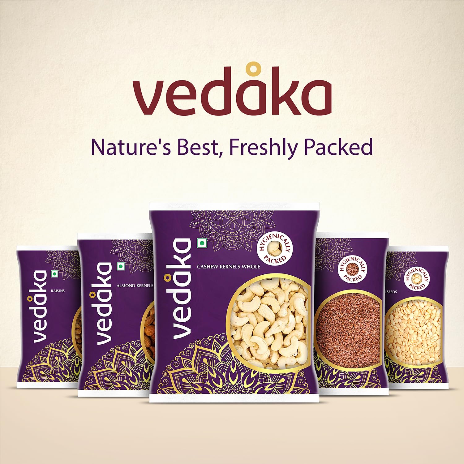 Vedaka Kashmiri Walnuts | 500 g | Walnut Without Shell | Naturally Rich in Omega-3 Fatty Acids and Antioxidants | Crunchy and Crisp | No artificial & No added preservatives