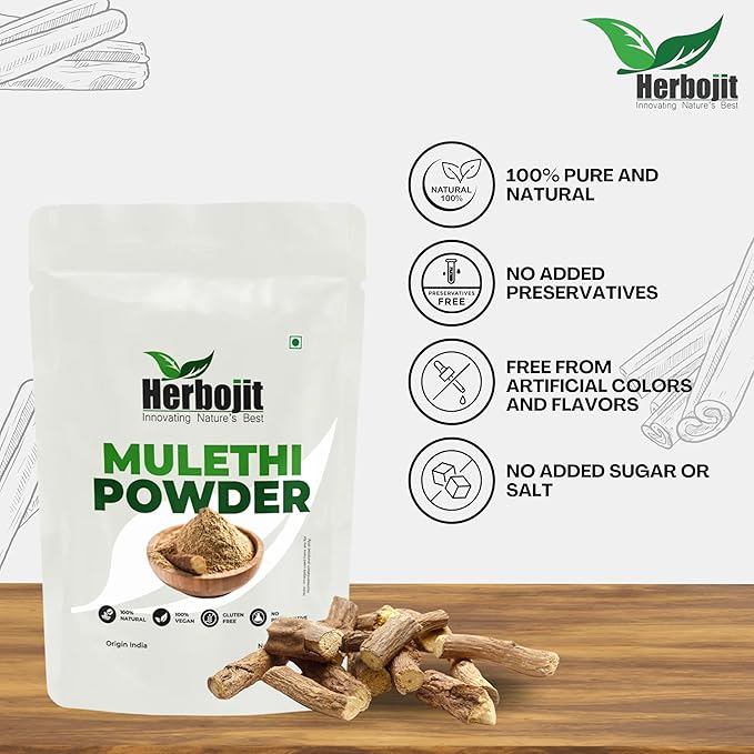 Herbojit Mulethi Powder - 250 Gms