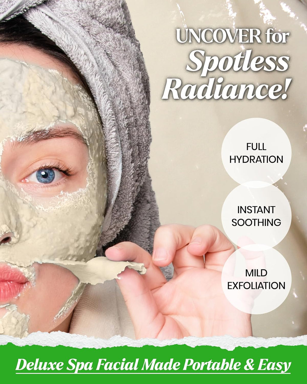 LINDSAY Collagen Modeling Mask Cup Pack | Korean Face Mask for Dry & Dehydrated Skin | Collagen, Centella Asiatica & Adenosine | Deep Hydration, Plumping, Skin Firming & Pore Cleansing | Peel-Off Spa Facial Treatment (28g)