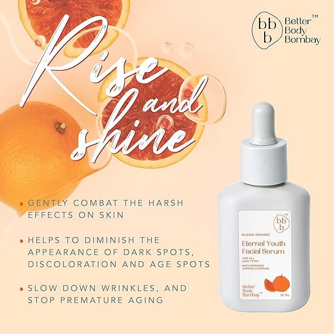 Better Body Bombay Blood Orange Eternal Youth Facial Serum - 50 ml