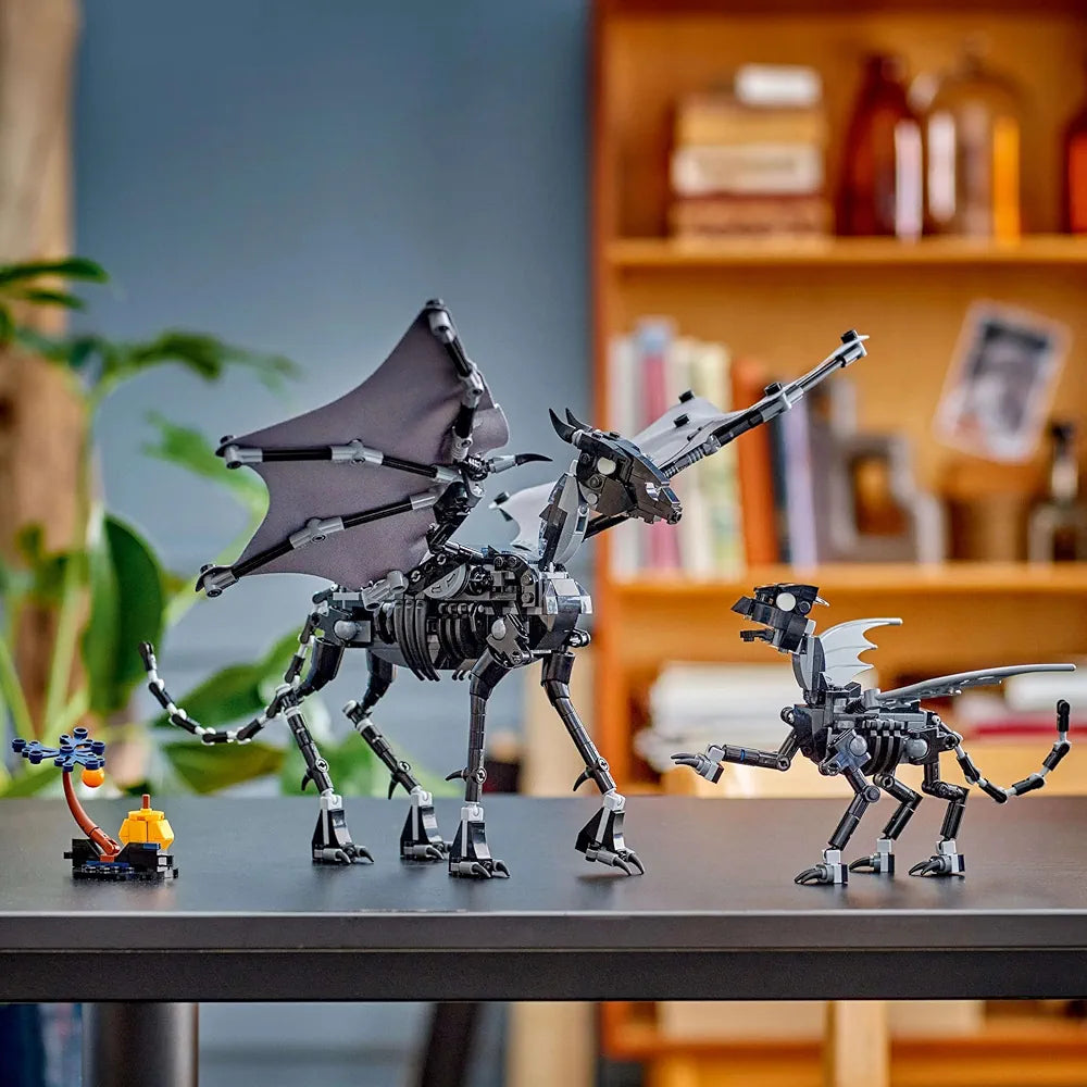 Lego Harry Potter Thestral Family Mythical Creature Toy Figures 76458 Building Blocks Toys for 10+ Gift for Boys and Girls