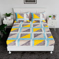 Kuber Industries Double Bedsheet Bedsheet for Double Bed Double Bedsheet with 2 Pillow Covers Green