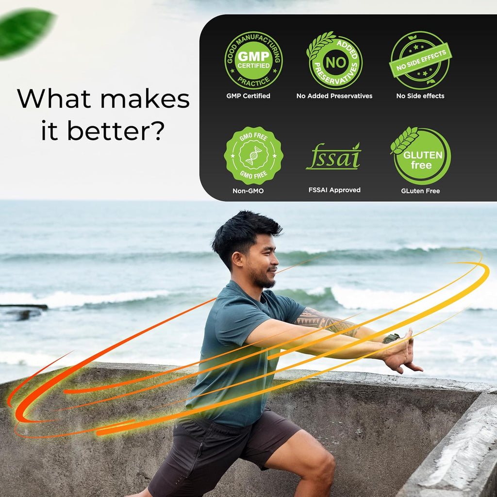 Health Veda Organics Multivitamin for Men, 60 Multivitamin Tablets, with Zinc, Vitamin C, Vitamin D3, Multiminerals and Ginseng Extract, Enhances Energy, Stamina & Immunity