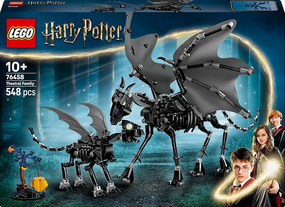 Lego Harry Potter Thestral Family Mythical Creature Toy Figures 76458 Building Blocks Toys for 10+ Gift for Boys and Girls