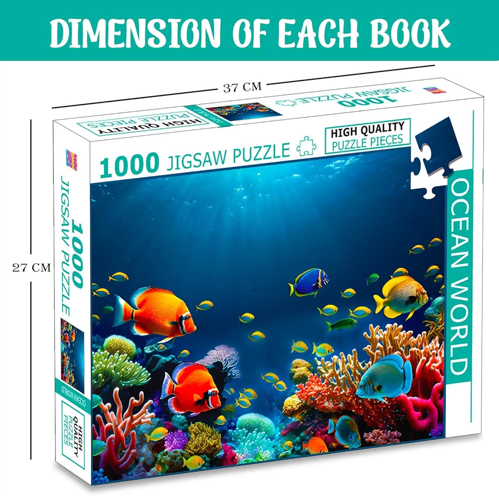 Hello Friend Ocean World Jigsaw Puzzle 1000 Piece Puzzle Underwater & Marine