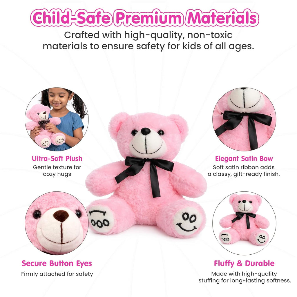 Kidology Cute Huggable Teddy Bear Soft Toy Ultra-Soft