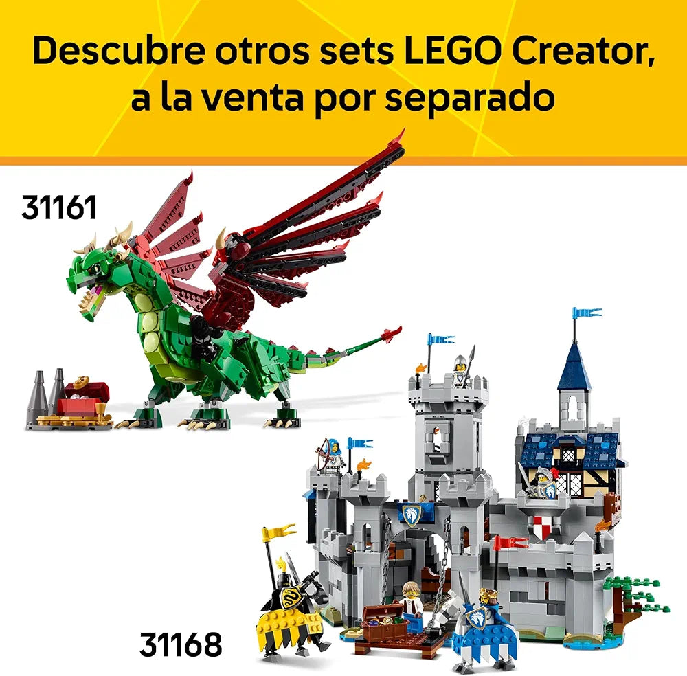 Lego Creator 3in1 Beautiful Horse Toy Animal Building Set 31166 Toys for 9+ Gift for Boys and Girls
