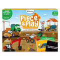 Skillmatics Floor Puzzle & Game Piece & Play Construction Site Jigsaw & Toddler Puzzles Educational Toy