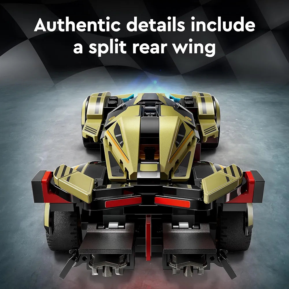Lego Speed Champions Lamborghini Lambo V12 Vision GT Super Car 76923 Building Blocks Toys for 10+ Gift for Boys and Girls