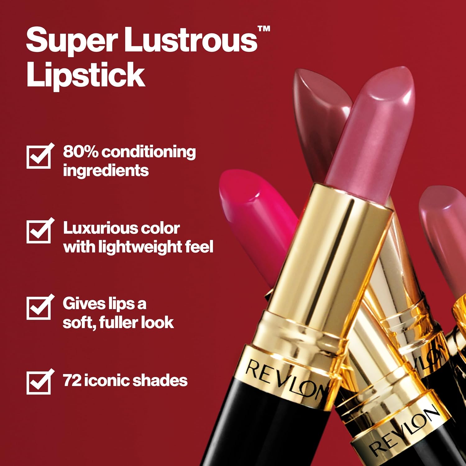 Revlon Super Lustrous The Luscious Mattes Lipstick, High Impact with Moisturizing Velvety Formula, Fire & Ice, 0.74 oz