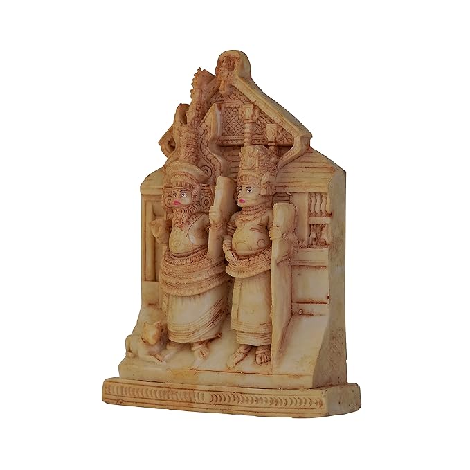 Newven Parassini Muthappan Statue Hindu God Idol Showpiece Gifts Home Decor
