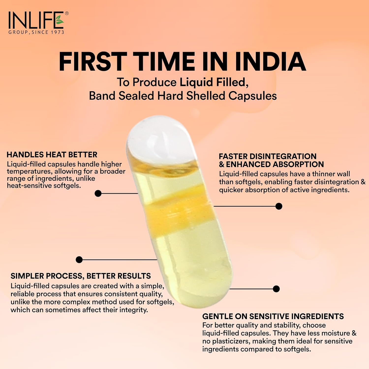 INLIFE Garlic Oil Capsules for Heart Health and Immune Support for Men and Women - 60 Liquid Filled Capsules