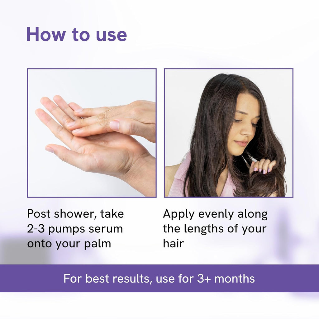 Be Bodywise Hair Strengthening Serum 50ml | For Dry & Damaged Hair | With Argan, Sunflower & Olive Oil | Paraben, SLS Free