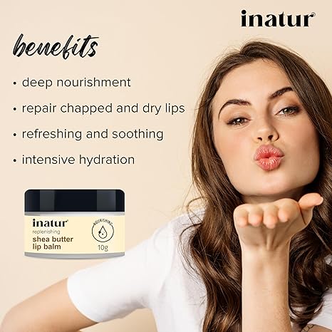 Inatur Shea Butter Lip Balm - 10 gms