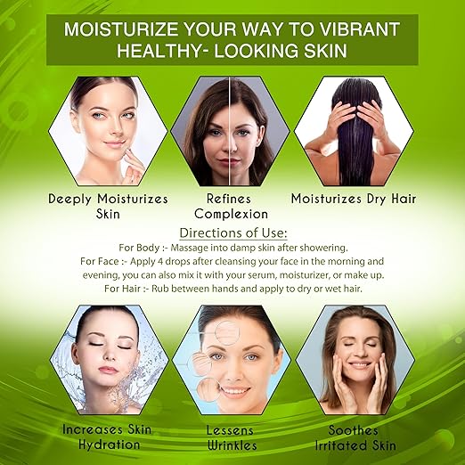 Beauty Secrets Certified Organic Squalane Oil For Face - 30 ml