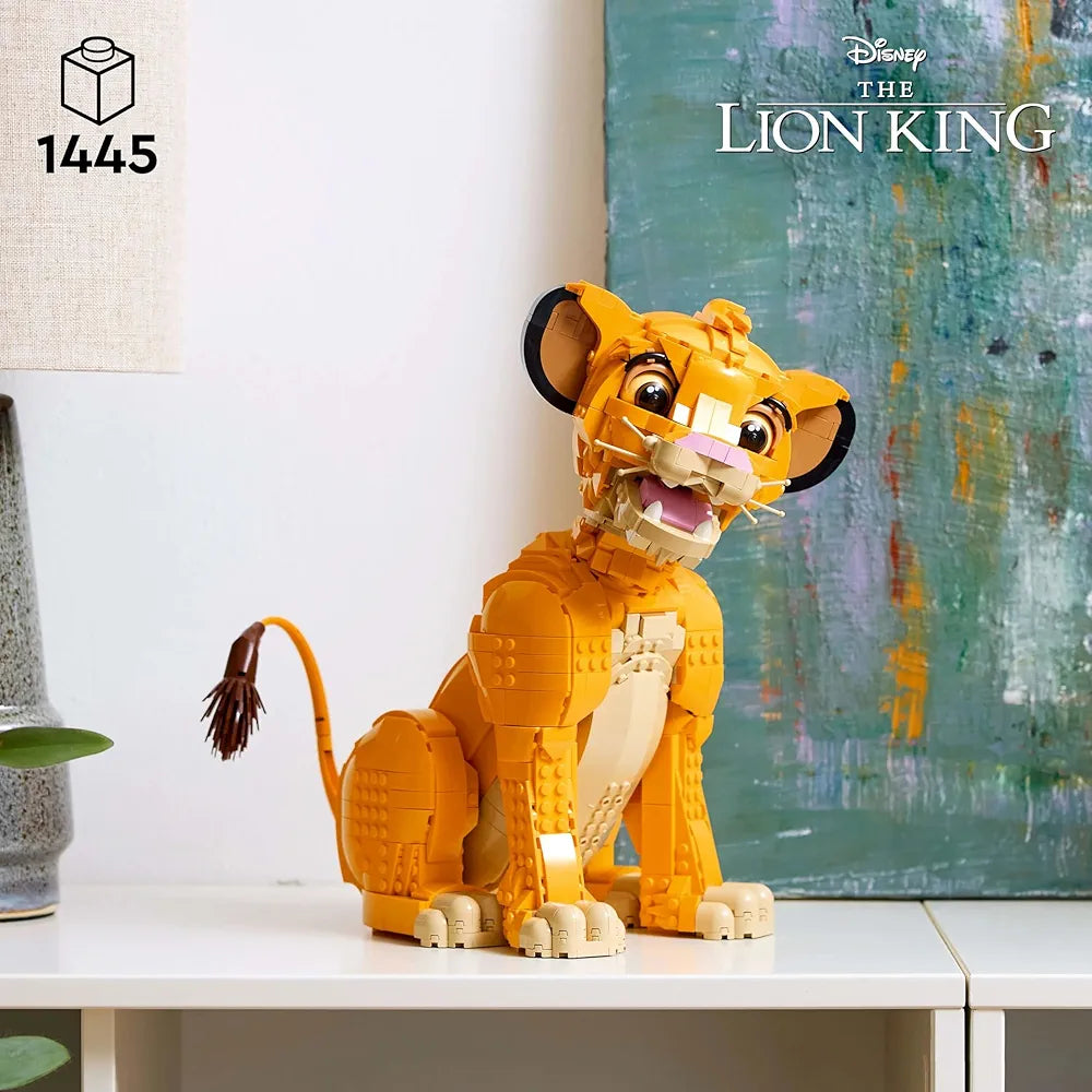 Lego ǀ Disney Young Simba The Lion King Building Set 43247 Building Blocks for 18+ Gift
