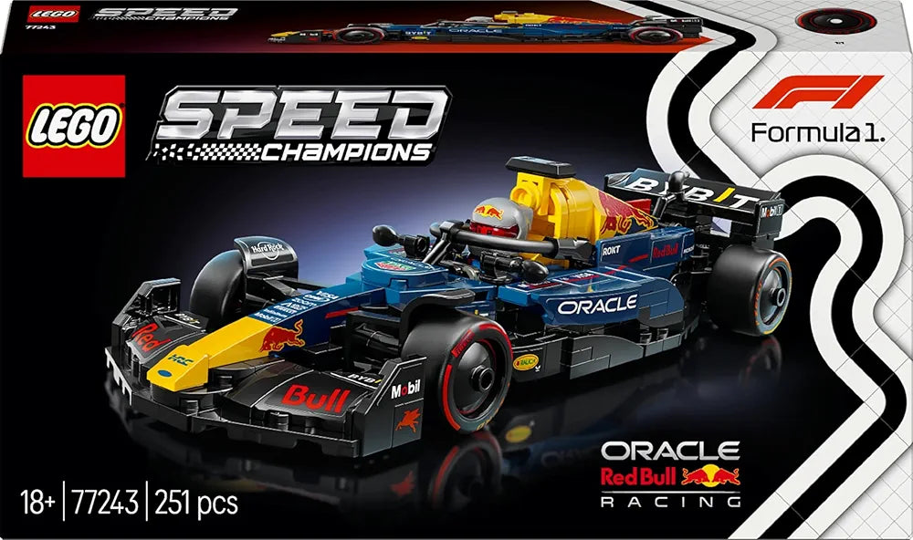 Lego Speed Champions Oracle Red Bull Racing RB20 F1 Race Car Vehicle Set 77243 Building Blocks for 18+ Gift