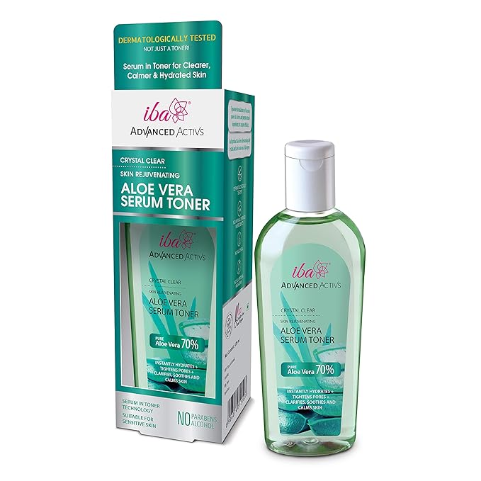 Iba Advanced Activs Crystal Clear Aloe Vera Serum Toner - 120 Ml