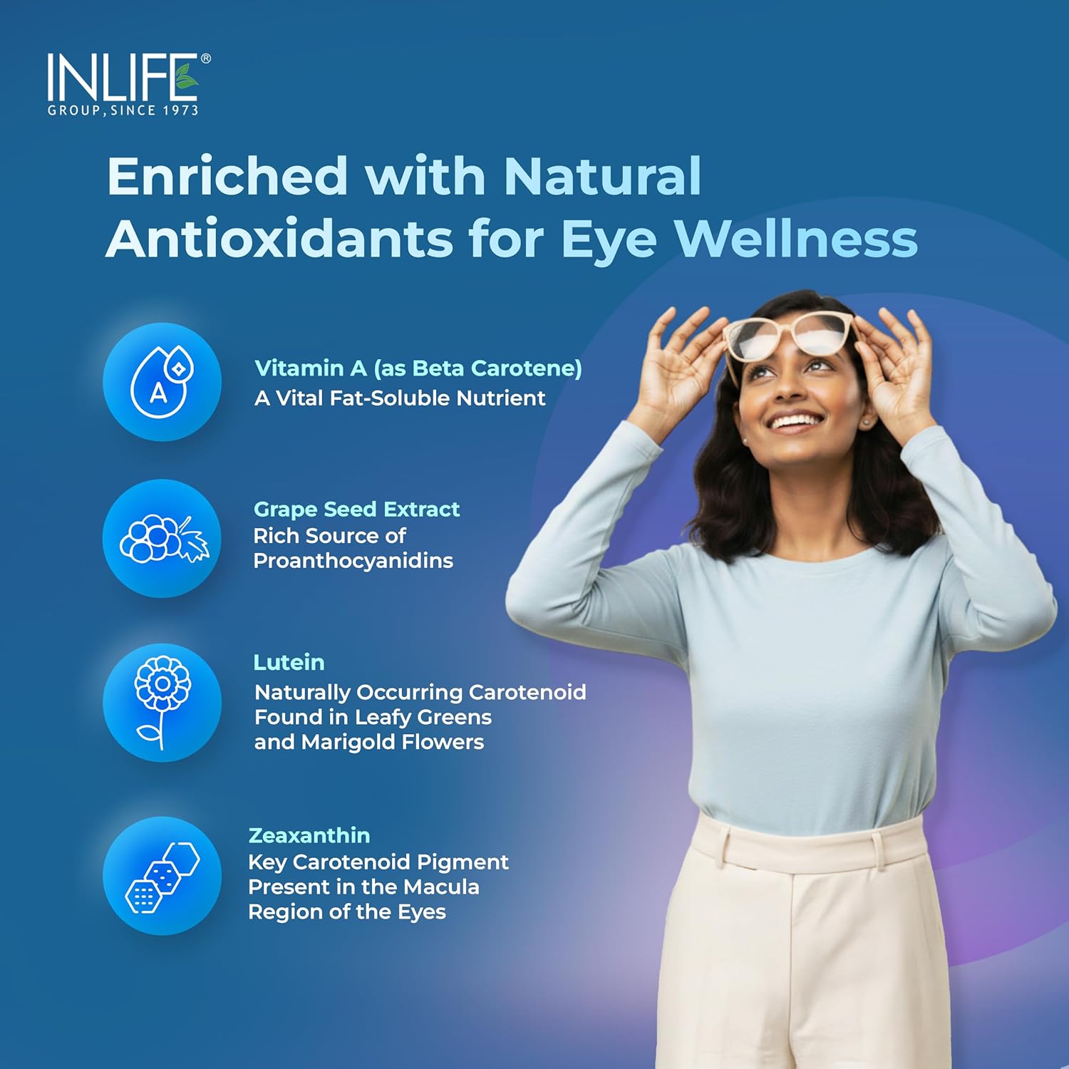 INLIFE Multivitamin Tablets For Men & Women with Ginseng & Prebiotic Probiotic | Multivitamin Supplement with Vitamin B12, C, D, E, Zinc & Biotin Nutrition Tablet (60 Tablets)