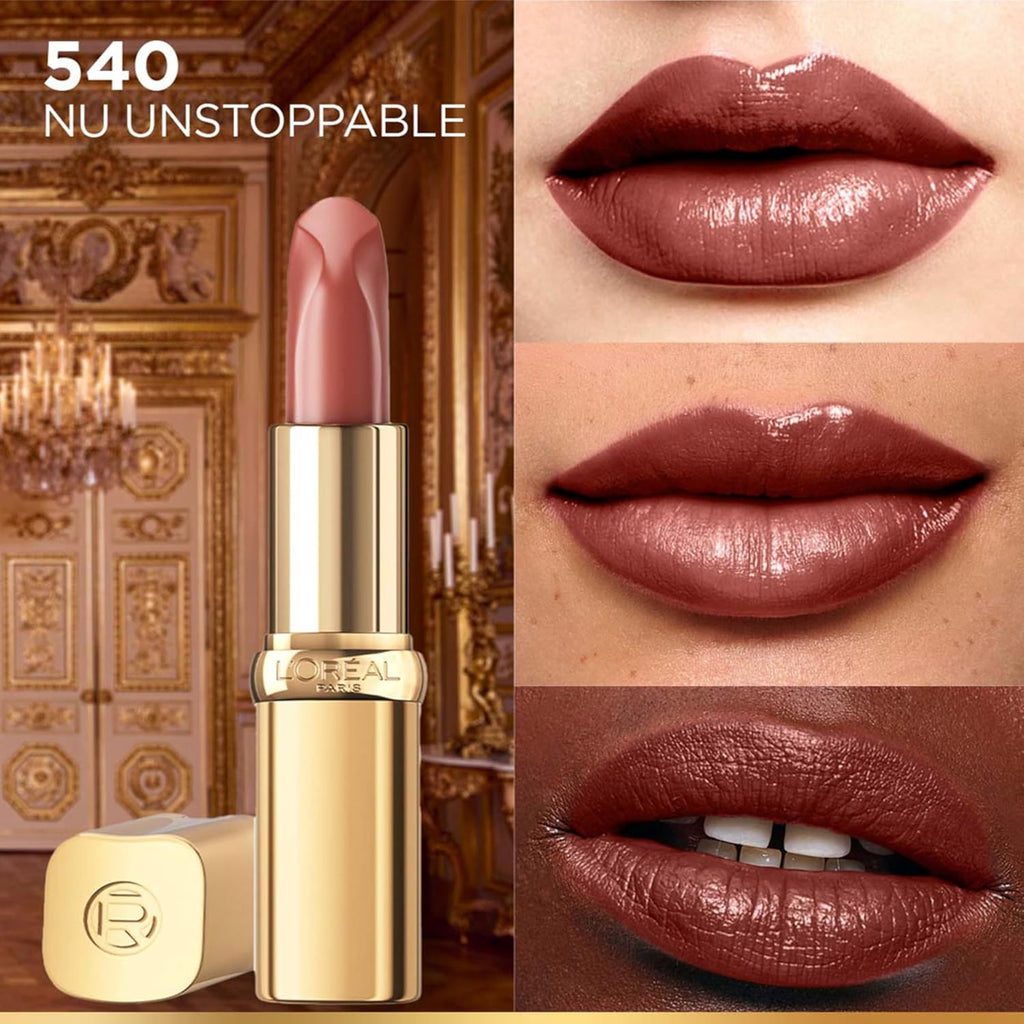 Lâ€™OrÃ©al Paris Color Riche Satin Lipstick- 540 Nu Unstoppable, 4.5 gm