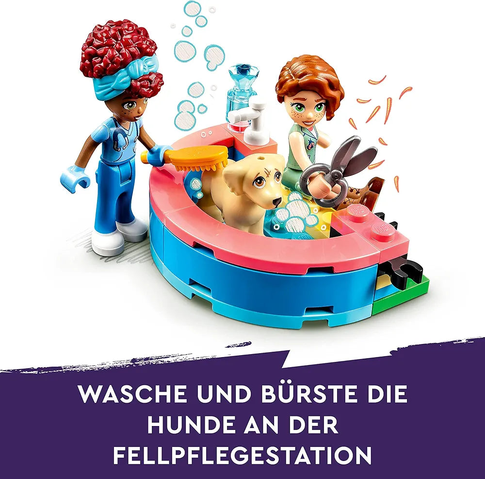 Lego Friends Dog Rescue Center 41727 Building Toy Set for Ages 7+; with 3 Mini-Dolls and 3 Dog Characters