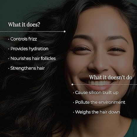 Green And Beige Recreo Hair Serum Nourish & Defrizz - 30 ml