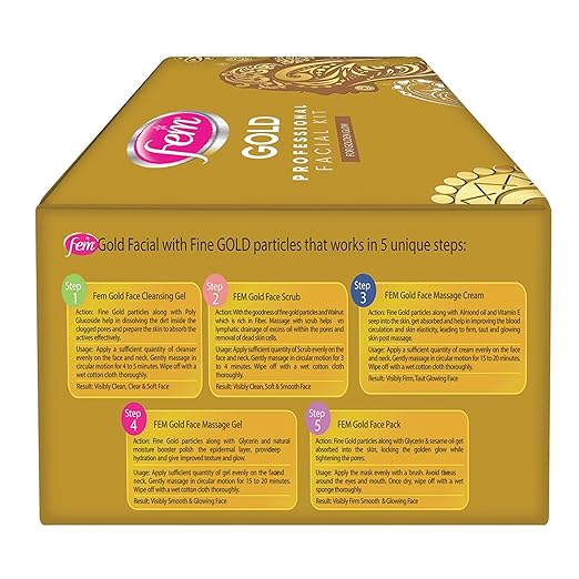 Dabur Fem Gold Facial Kit - 300 gms