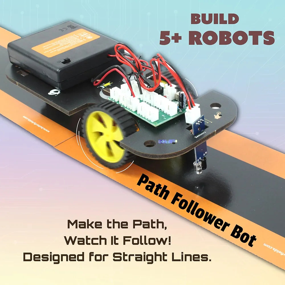 Butterfly EduFields 5in1 Stem Robotics kit Robotics Kits for Kids Ages 8 9 10 11 12 Years Old Boys Girls Electronics Sensor Toy Modules