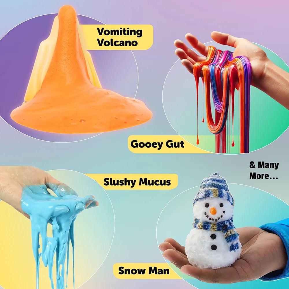 Butterfly EduFields Freaky Science kit For Boys & Girls Age 8-14 Science Experiment Kit Jelly organs, Slushy snow&more Birthday Gift for Kids
