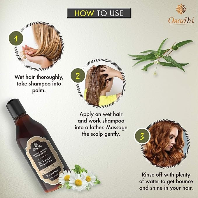 Osadhi Hair Fall Control Hair Cleanser Shampoo - 300 ml