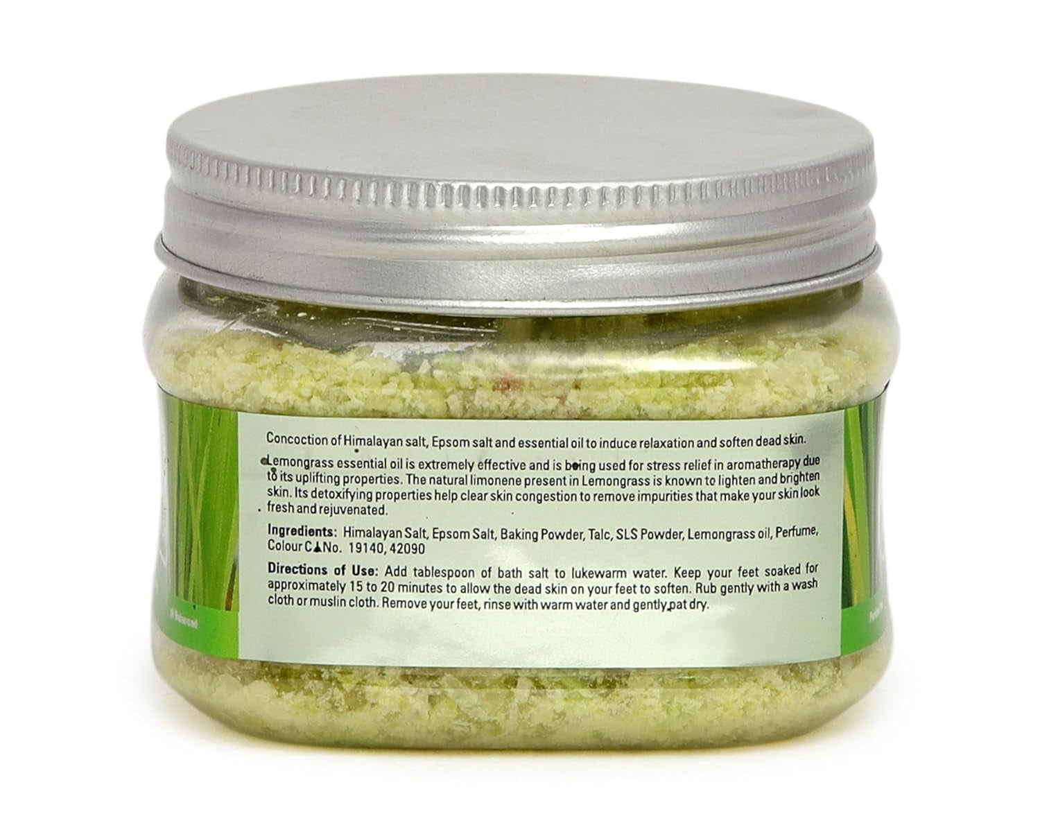 Sscpl Herbals Refreshing Lemongrass Bath Salt For Hand & Foot - 150 gms (Pack of 2)
