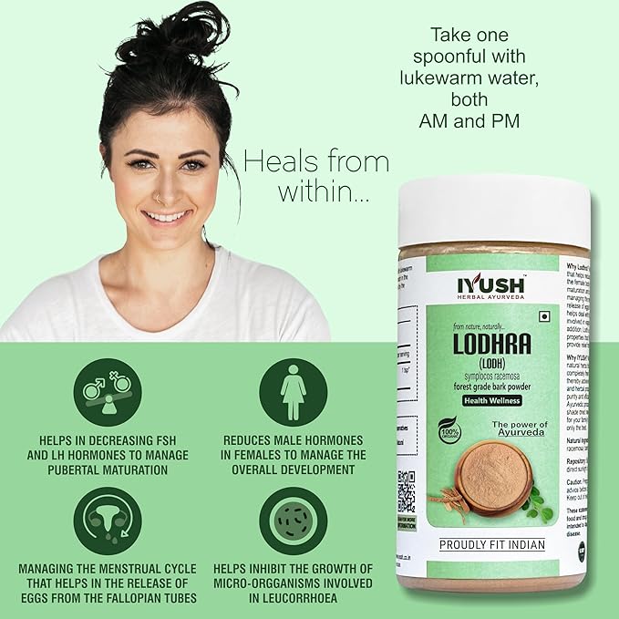 Iyush Herbal Ayurveda Lodhra Powder - 250 gms