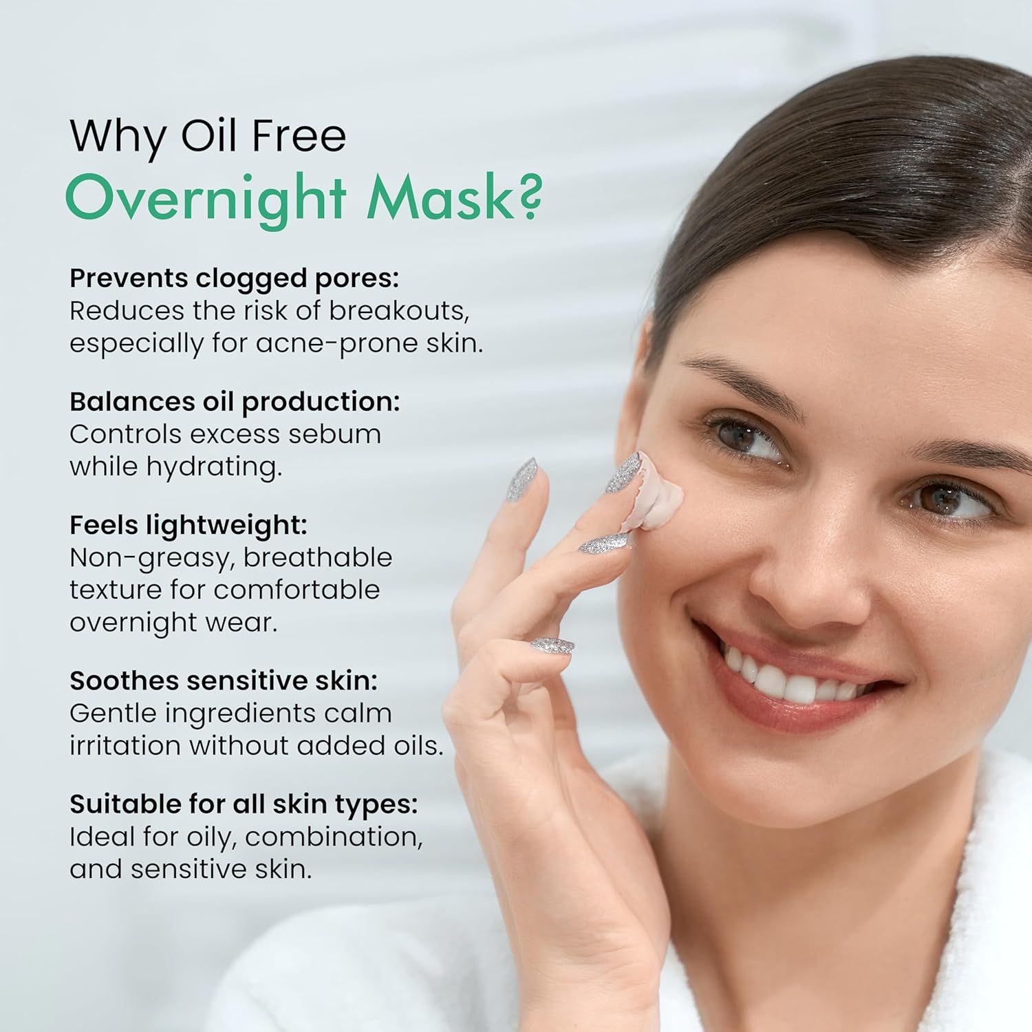 Get Nectar Happiness Overnight Glow Mask Night Serum 2% Retinol (Oil Free) with Beta-glucan & Bean Essence for Anti-Aging, Fine Lines, Wrinkles & Younger-Look (30ml)