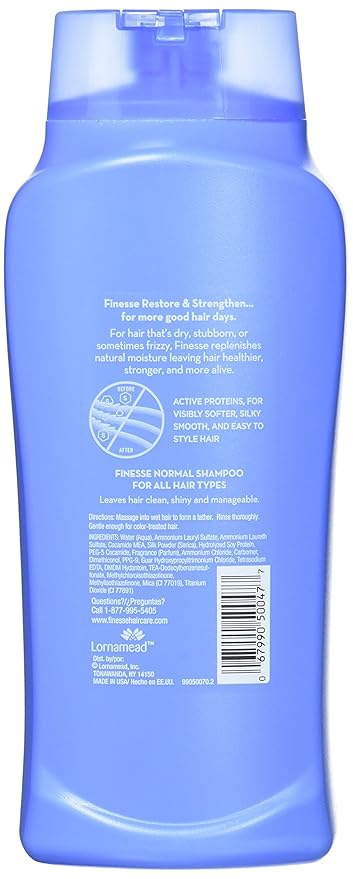Finesse Restore Strenghten Normal Shampoo 24 Ounce - 710 ml