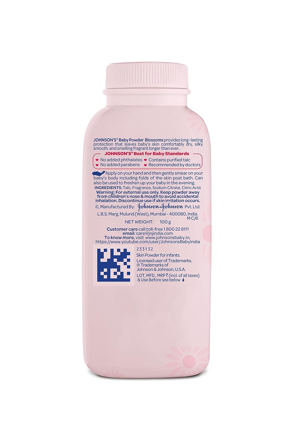 Johnson'S Baby Powder Blossoms Powder - 200 gms