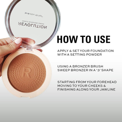Makeup Revolution Mega Bronzer - 02 - Warm