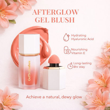 CUFFS N LASHES After Glow Liquid Blush - 01 Peaches