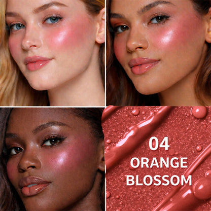 CUFFS N LASHES After Glow Liquid Blush - 04 Orange Blossom