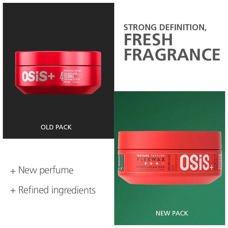 Schwarzkopf Professional Osis+ Flexwax Cream Wax - 85 ml