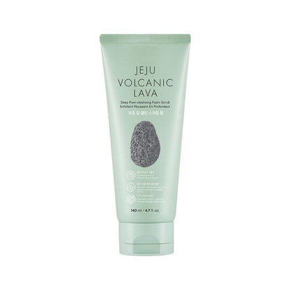 The Face Shop Jeju Volcanic Lava Scrub Foam - 140 ml