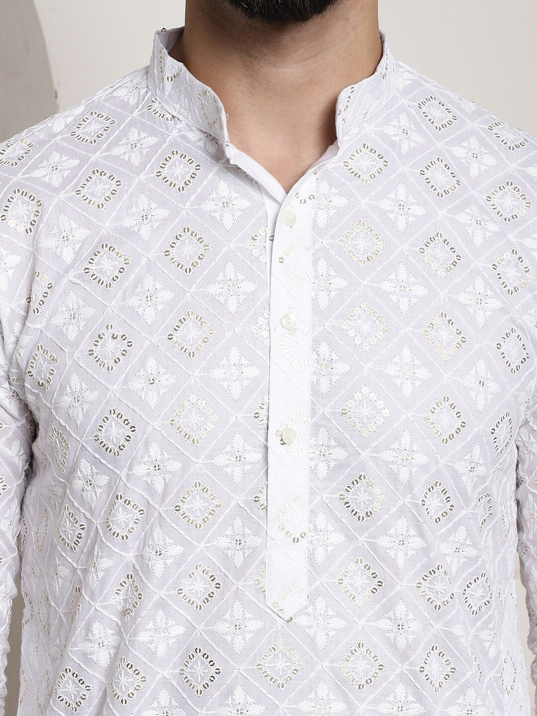 Sojanya Printed Chikankari Kurta