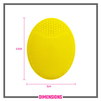 Miss Claire Lx042 Facial Scrubber Oval - Lemon