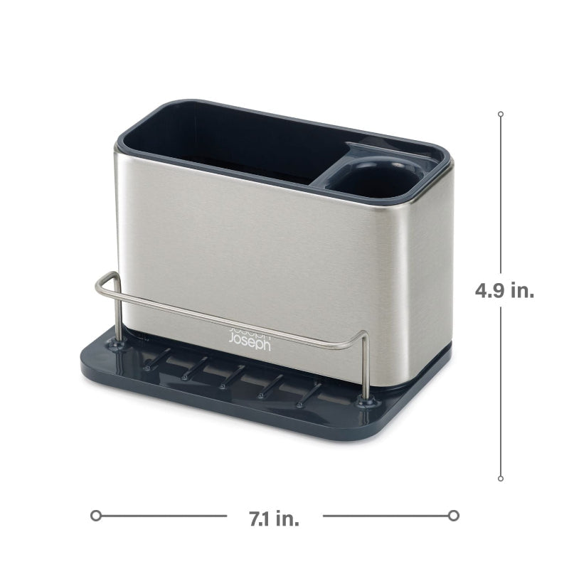 Surface Large Grey Sink Caddy with Sponge Holder