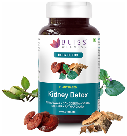Bliss Welness Kidney Detox Veg Tablet