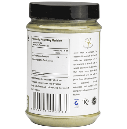 Bixa Botanical Kalmegh Powder