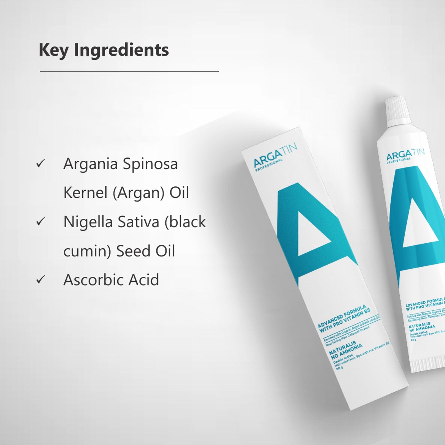 Argatin Naturalis Hair Color Cream With Black Seed Oil & Argan Oil - 3 Dark Brown