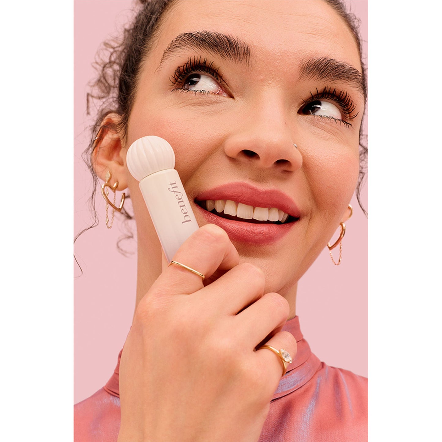 Benefit Cosmetics Plushtint Matte Lip Tint - 02 Cream Puff Almond Pink