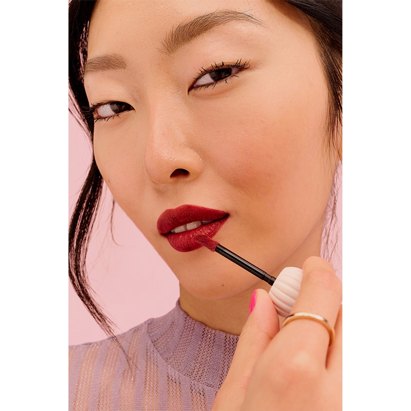 Benefit Cosmetics Plushtint Matte Lip Tint - 30 Snuggle Up Cherry Chocolate